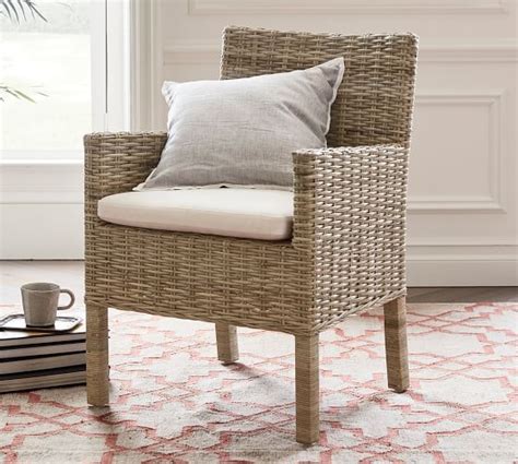 pottery barn rattan chair|Mesa Rattan Dining Chair 